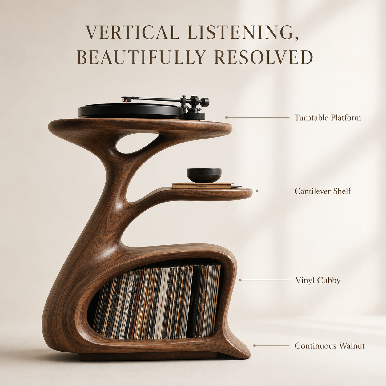 Nolan Arc Vinyl Storage Stand - Design 009 - product image 08