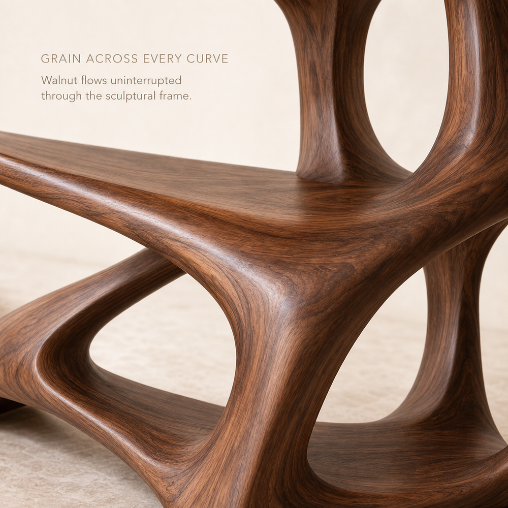 Brielle Sculpted Record Stand - Design 010 - product image 04