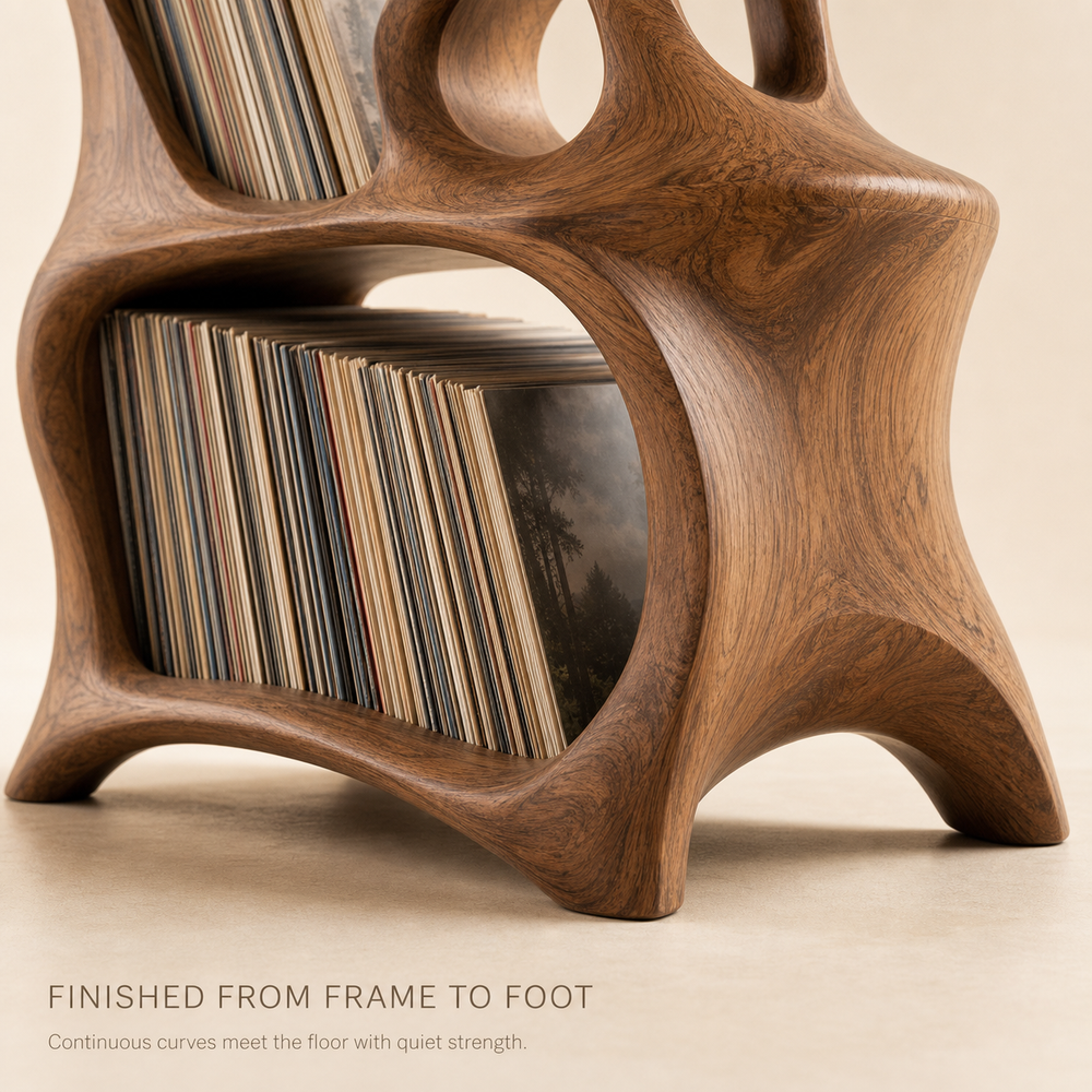 Alden Vinyl Record Player Stand - Design 011 - product image 05
