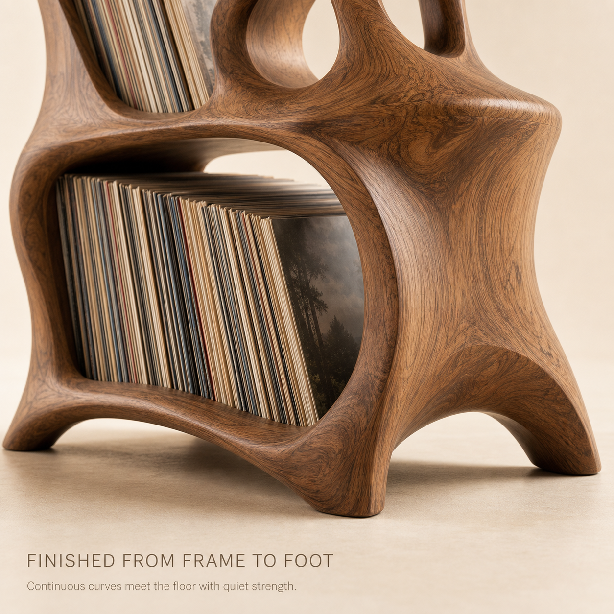 Alden Vinyl Record Player Stand - Design 011 - product image 05