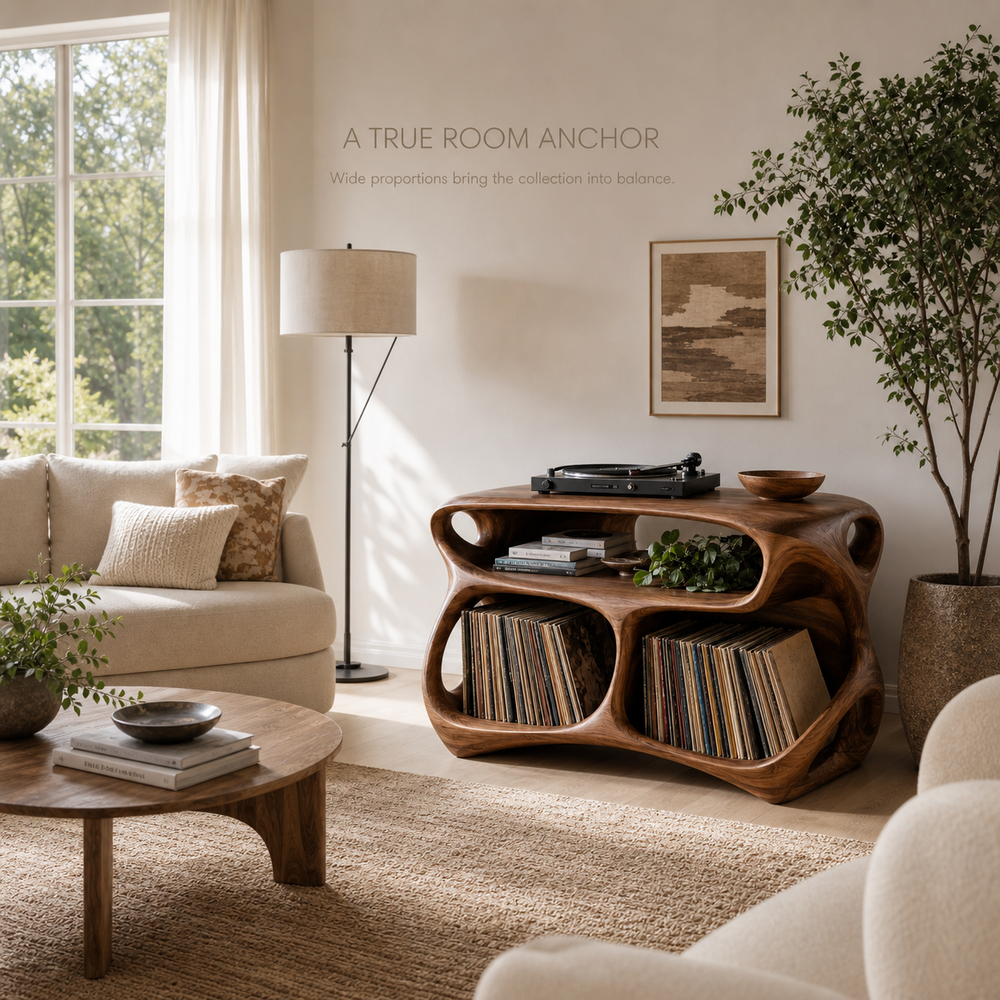Mira Sculptural Turntable Stand - Design 012 - product image 03