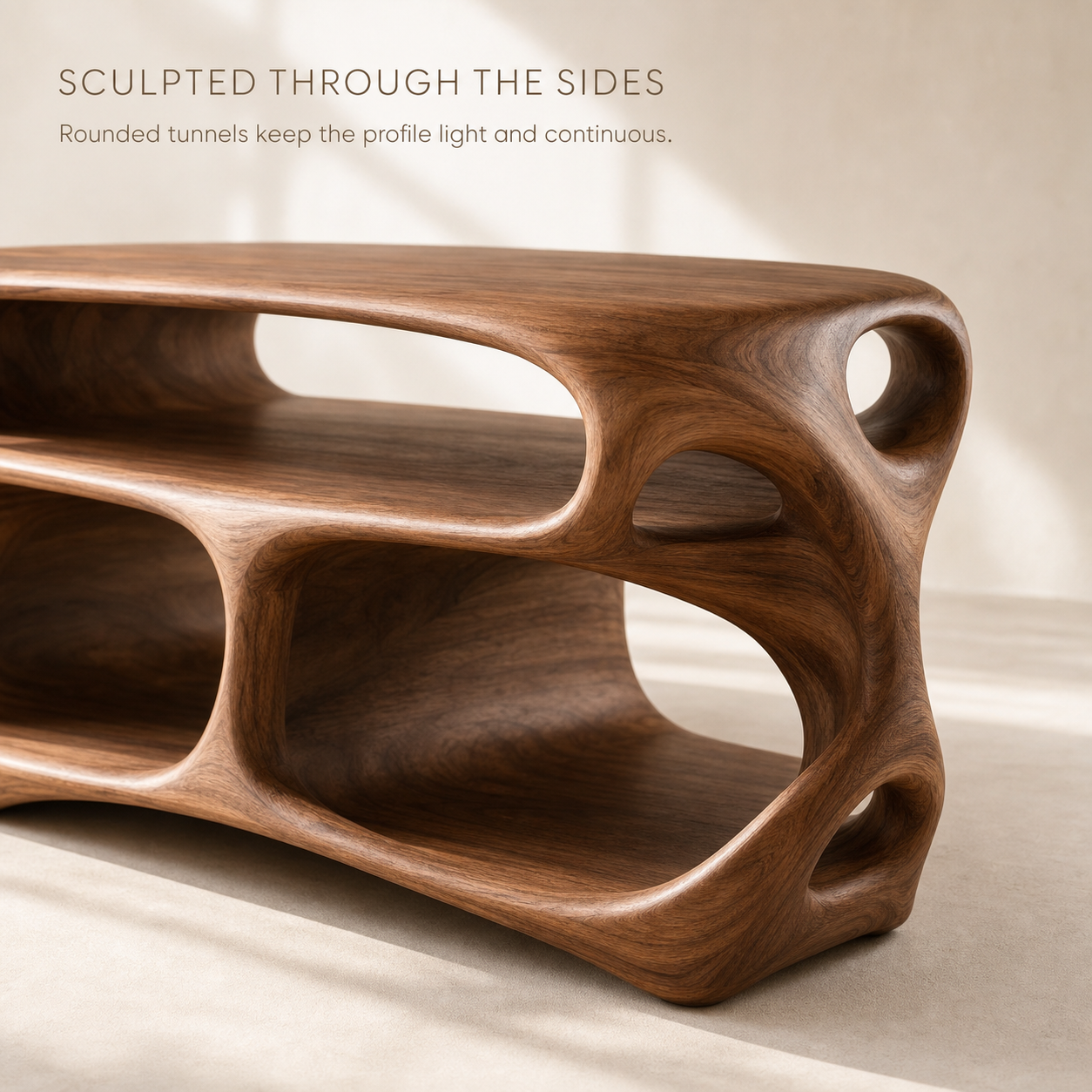 Mira Sculptural Turntable Stand - Design 012 - product image 05