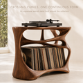 Rowan Hollow Form Record Stand - Design 013 - main view