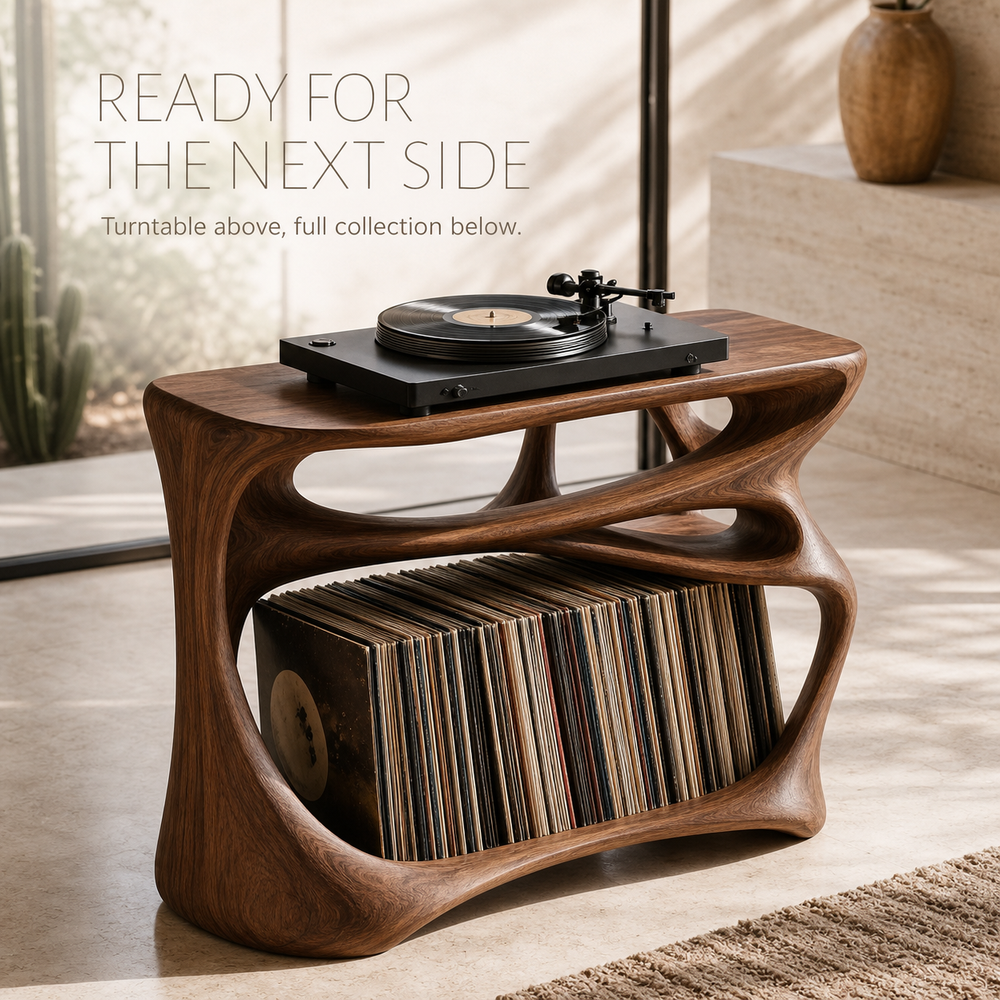 Rowan Hollow Form Record Stand - Design 013 - product image 06