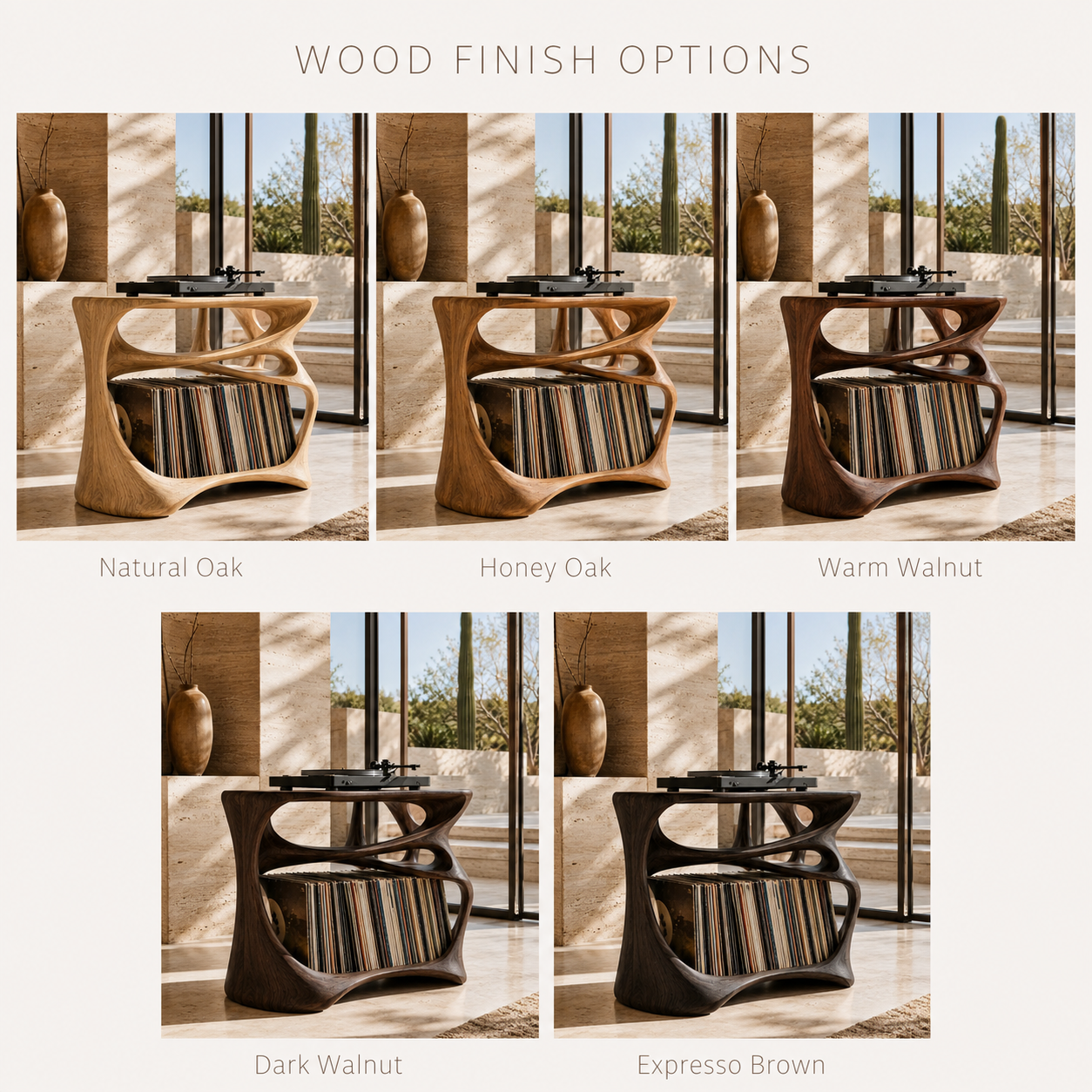 Rowan Hollow Form Record Stand - Design 013 - product image 10