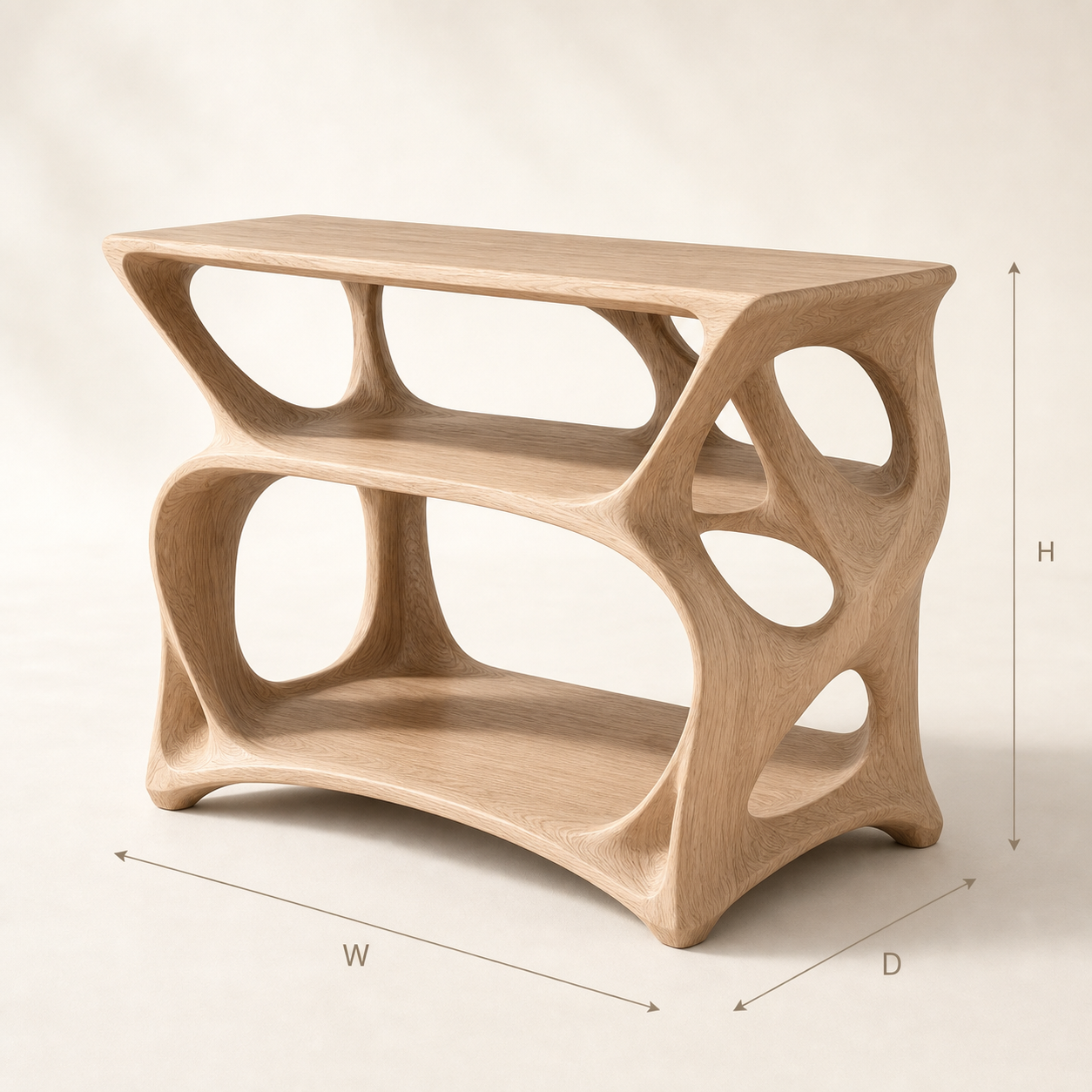 Liora Warm Walnut Vinyl Stand - Design 014 - product image 07