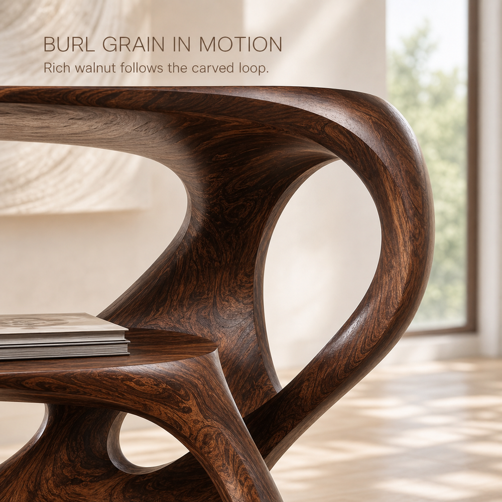Soren Rounded Record Player Stand - Design 015 - product image 04