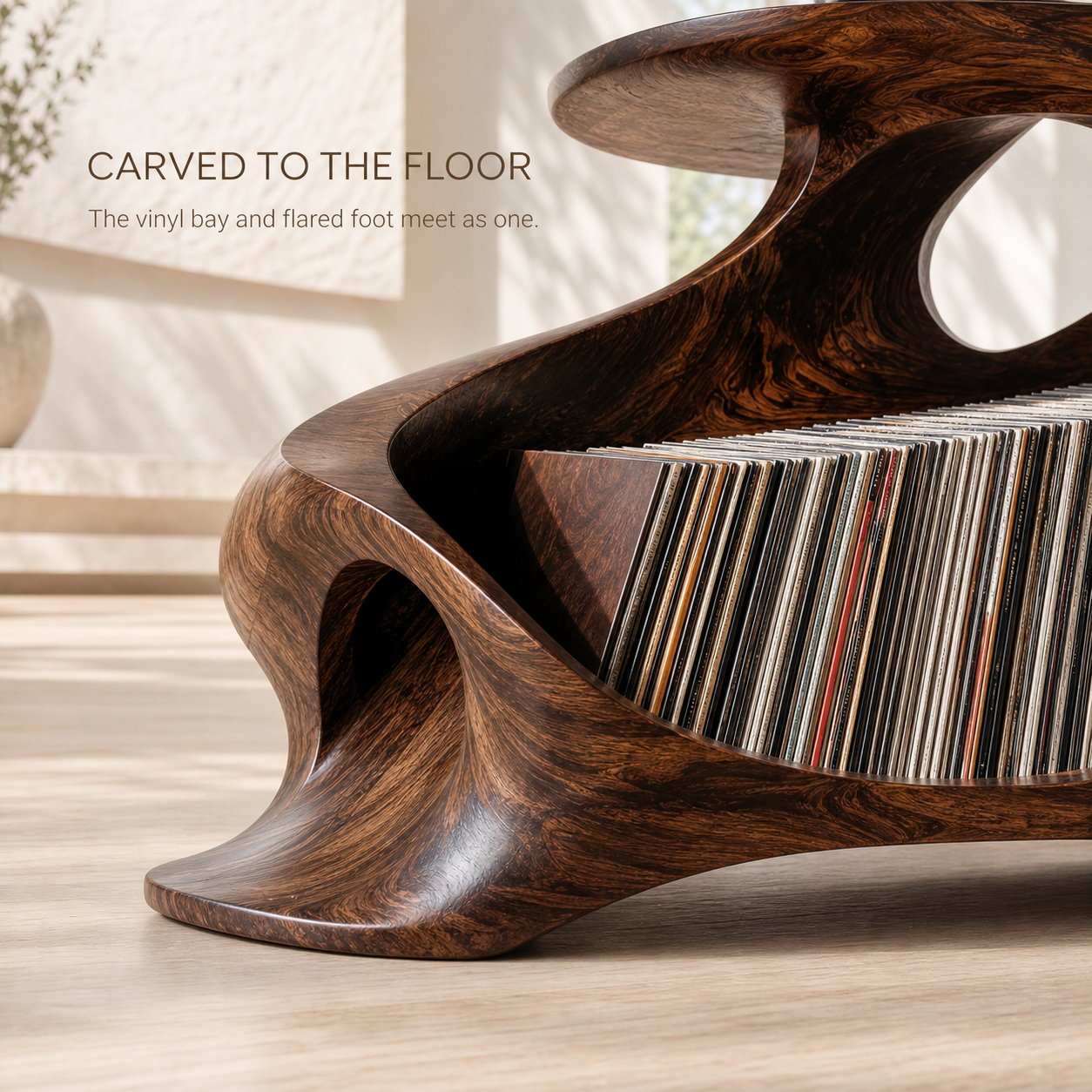 Soren Rounded Record Player Stand - Design 015 - product image 05