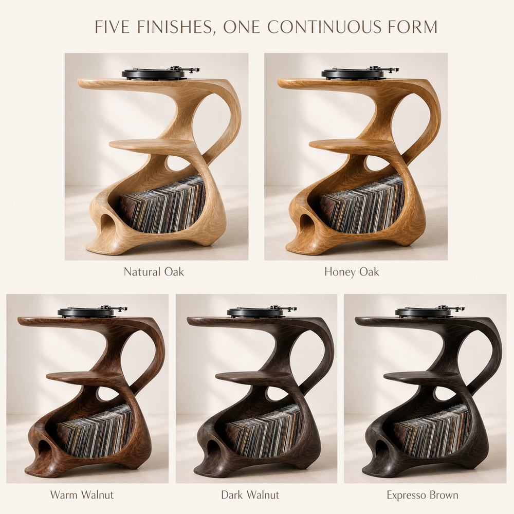 Soren Rounded Record Player Stand - Design 015 - product image 10