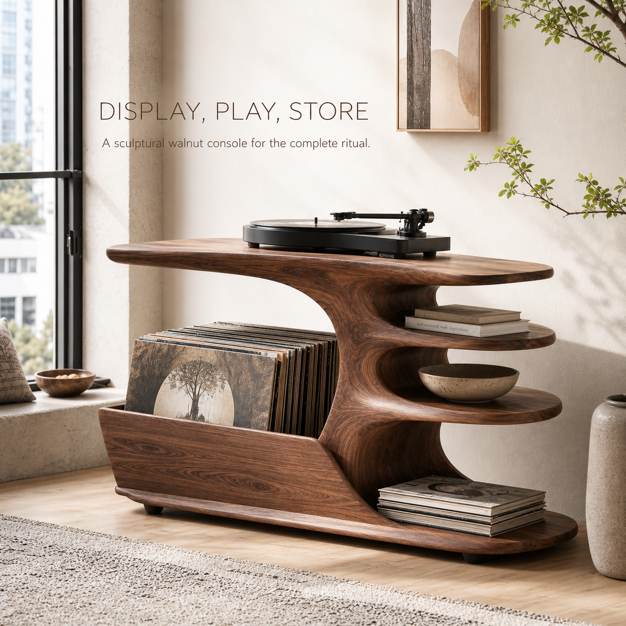 Elara Gallery Music Stand - Design 016 - main view