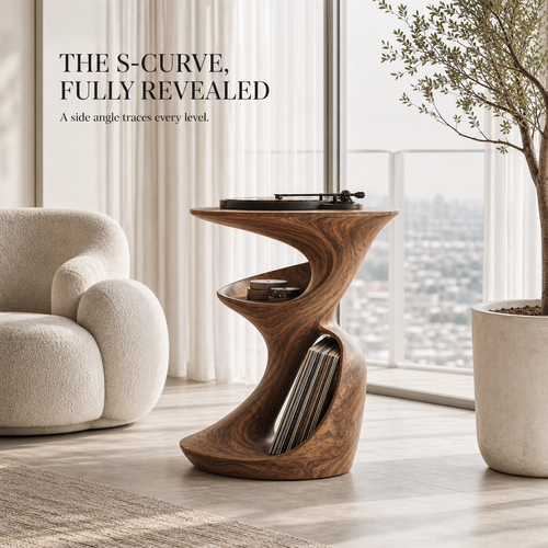 Veyra Soft Curve Record Stand - Design 017 - product image 02