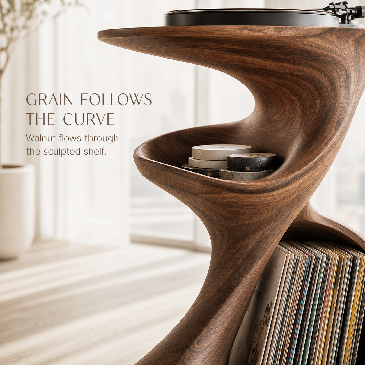 Veyra Soft Curve Record Stand - Design 017 - product image 04