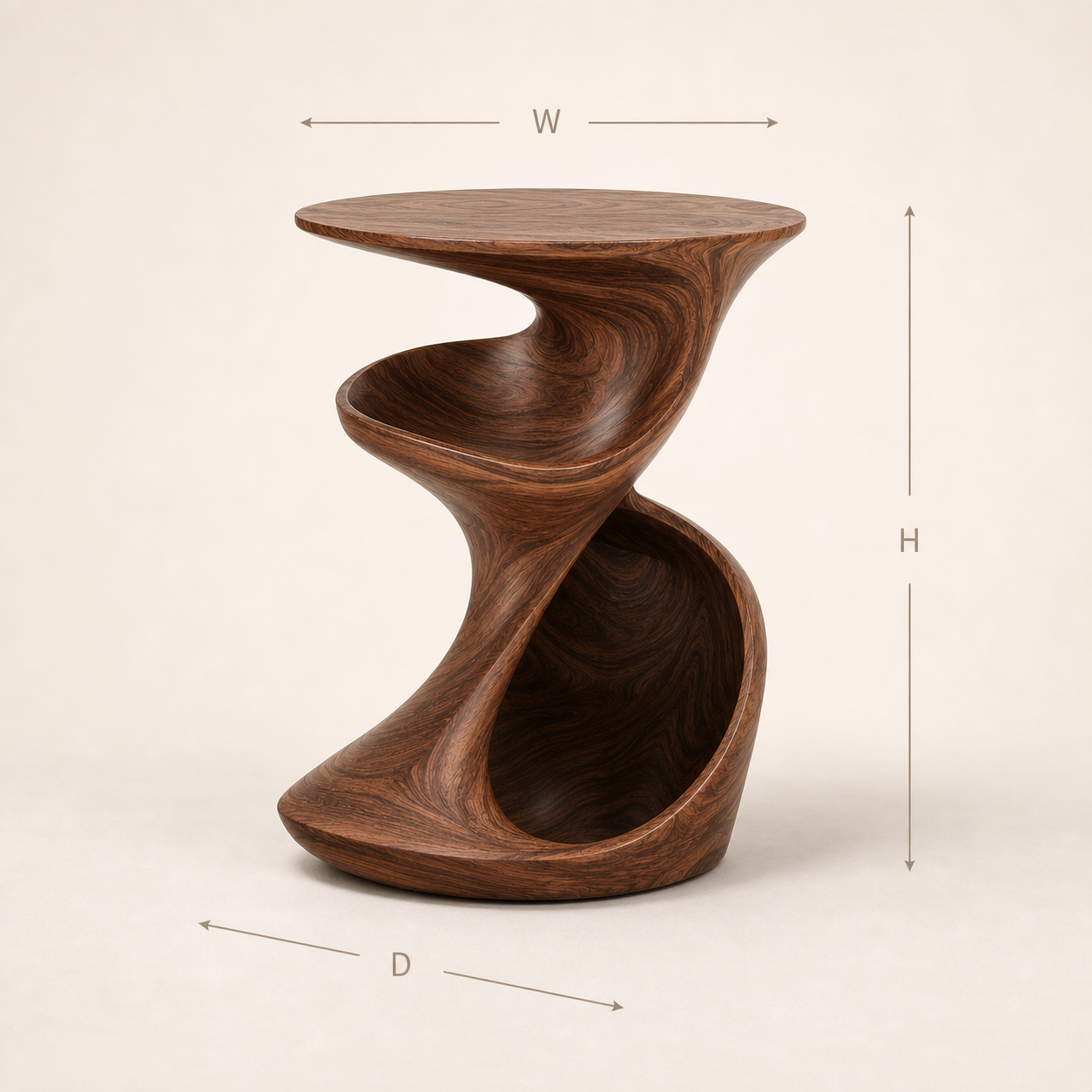 Veyra Soft Curve Record Stand - Design 017 - product image 07