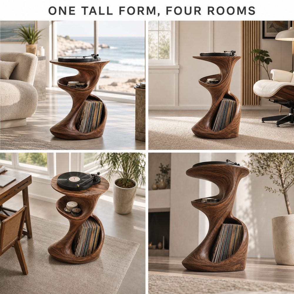 Veyra Soft Curve Record Stand - Design 017 - product image 09