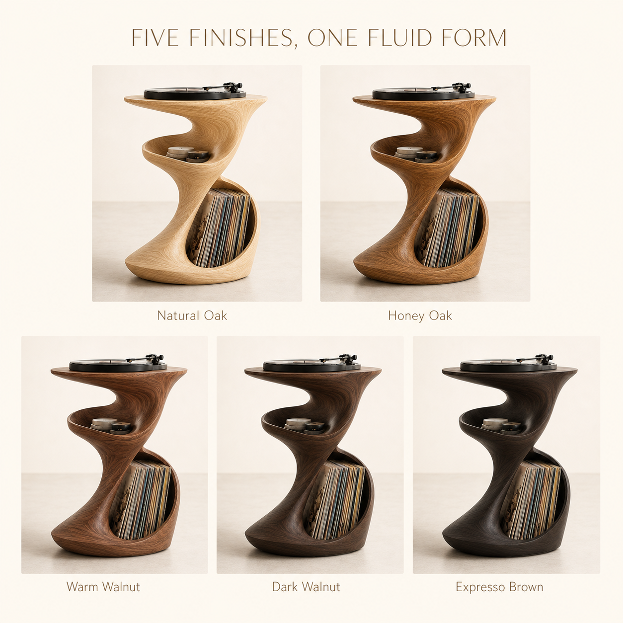 Veyra Soft Curve Record Stand - Design 017 - product image 10
