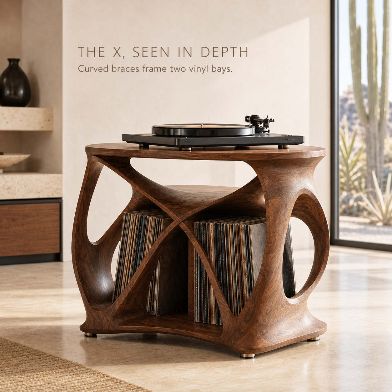 Calder Organic Media Stand - Design 018 - product image 02