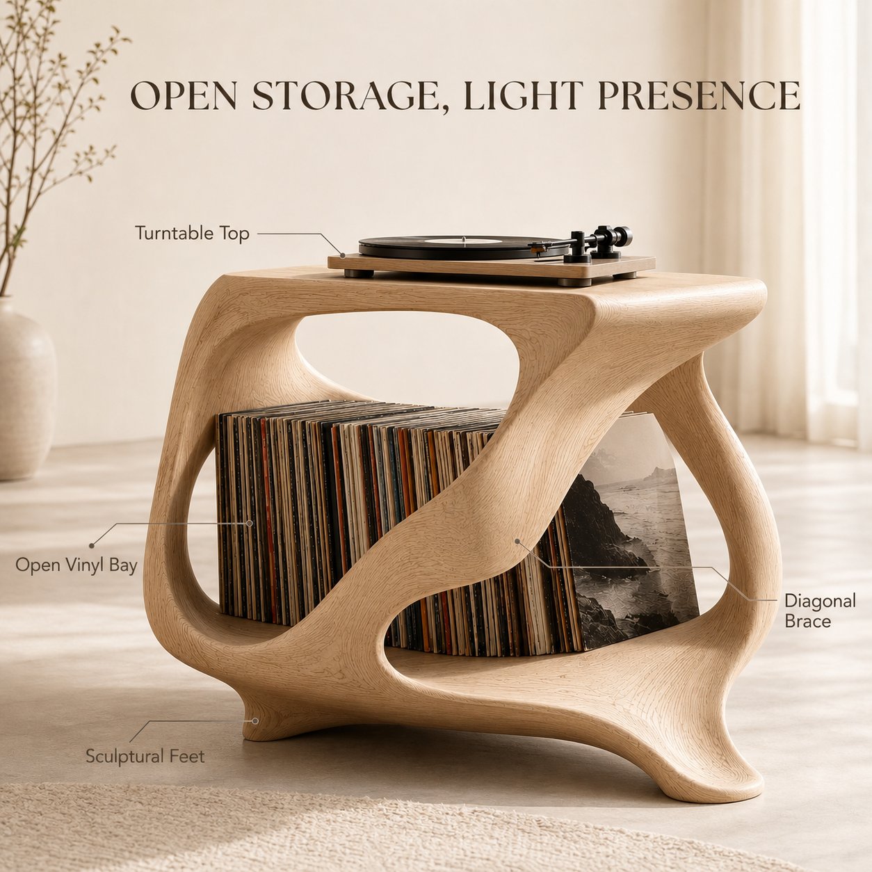 Nolan Arc Vinyl Storage Stand - Design 019 - product image 08