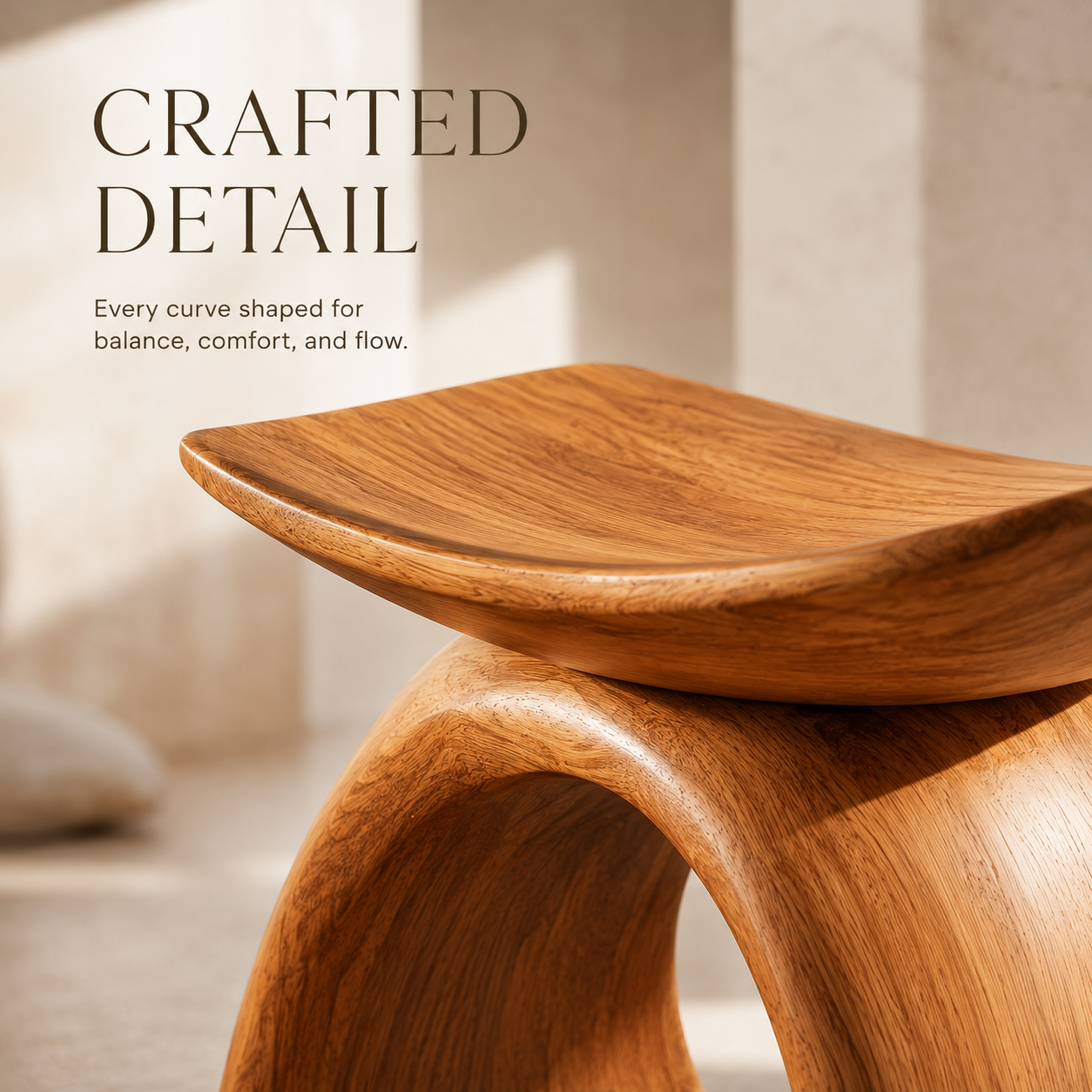 Alden Solid Wood Shower Bench - Design 001 - product image 09
