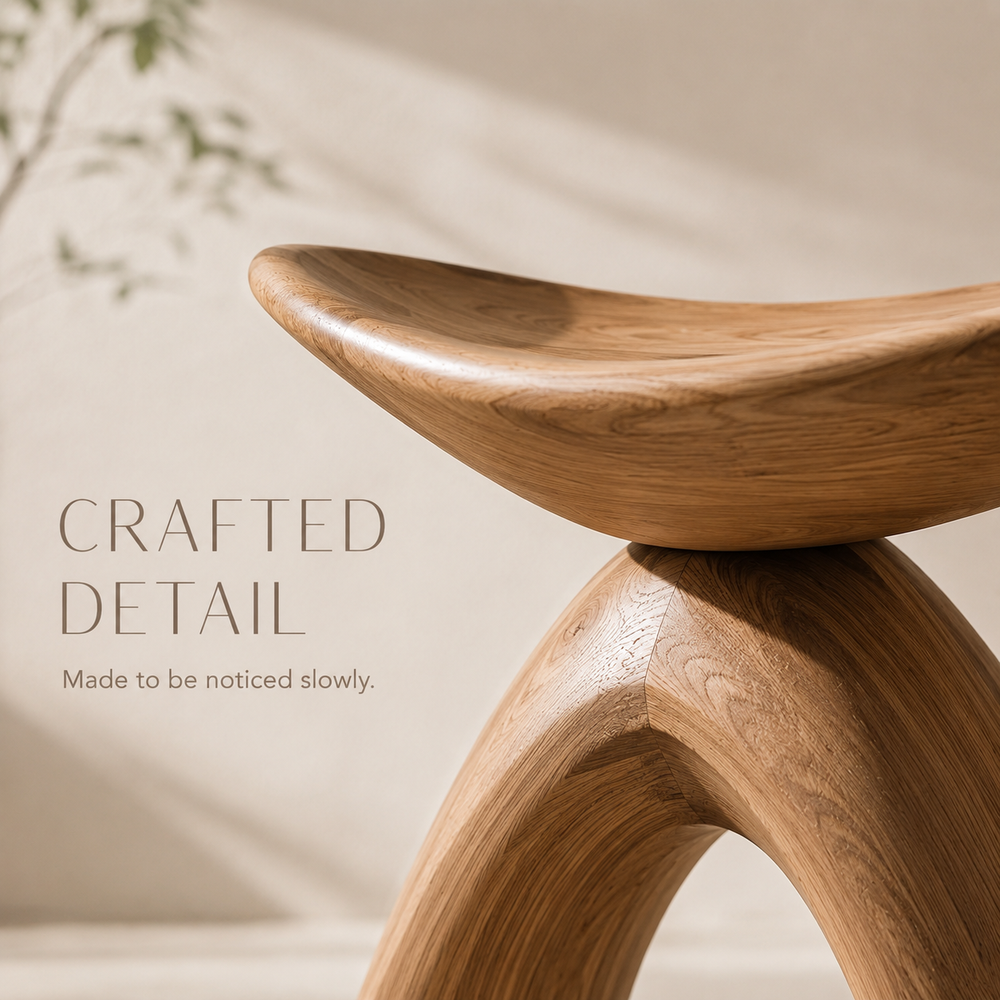 Mira Organic Bathroom Bench - Design 002 - product image 06