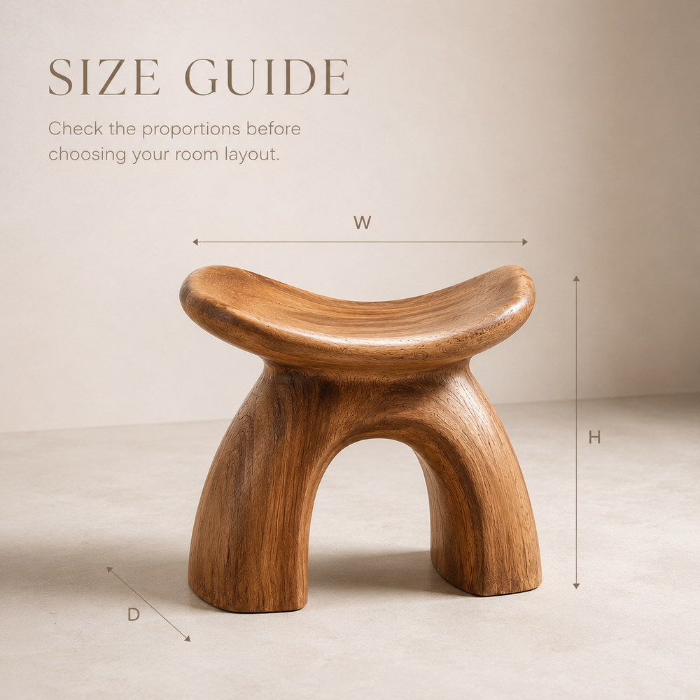 Rowan Sculptural Shower Seat - Design 003 - product image 02