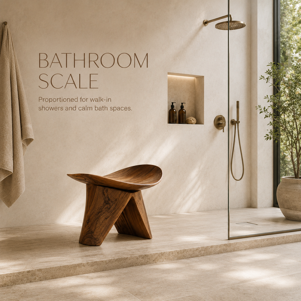 Liora Warm Wood Spa Bench - Design 004 - product image 08