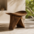 Liora Warm Wood Spa Bench - Design 004 - main view