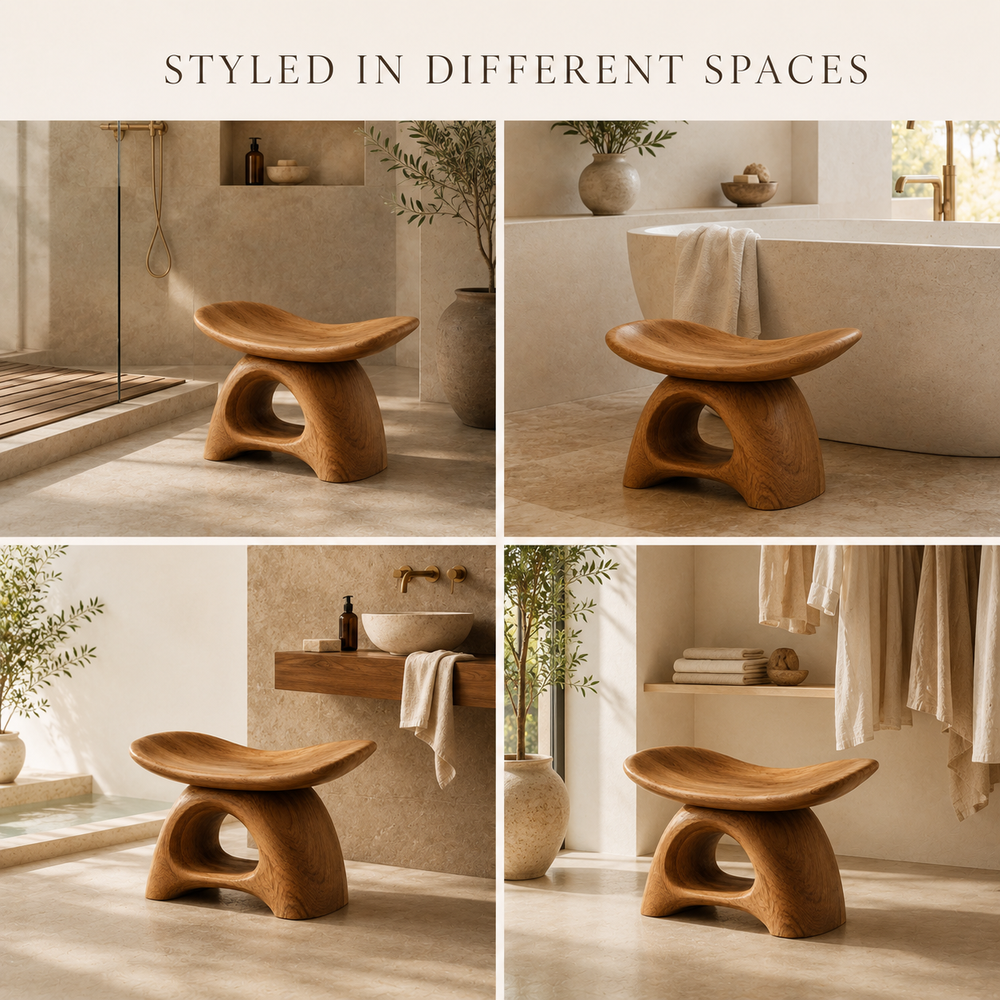 Soren Rounded Shower Bench - Design 005 - product image 08