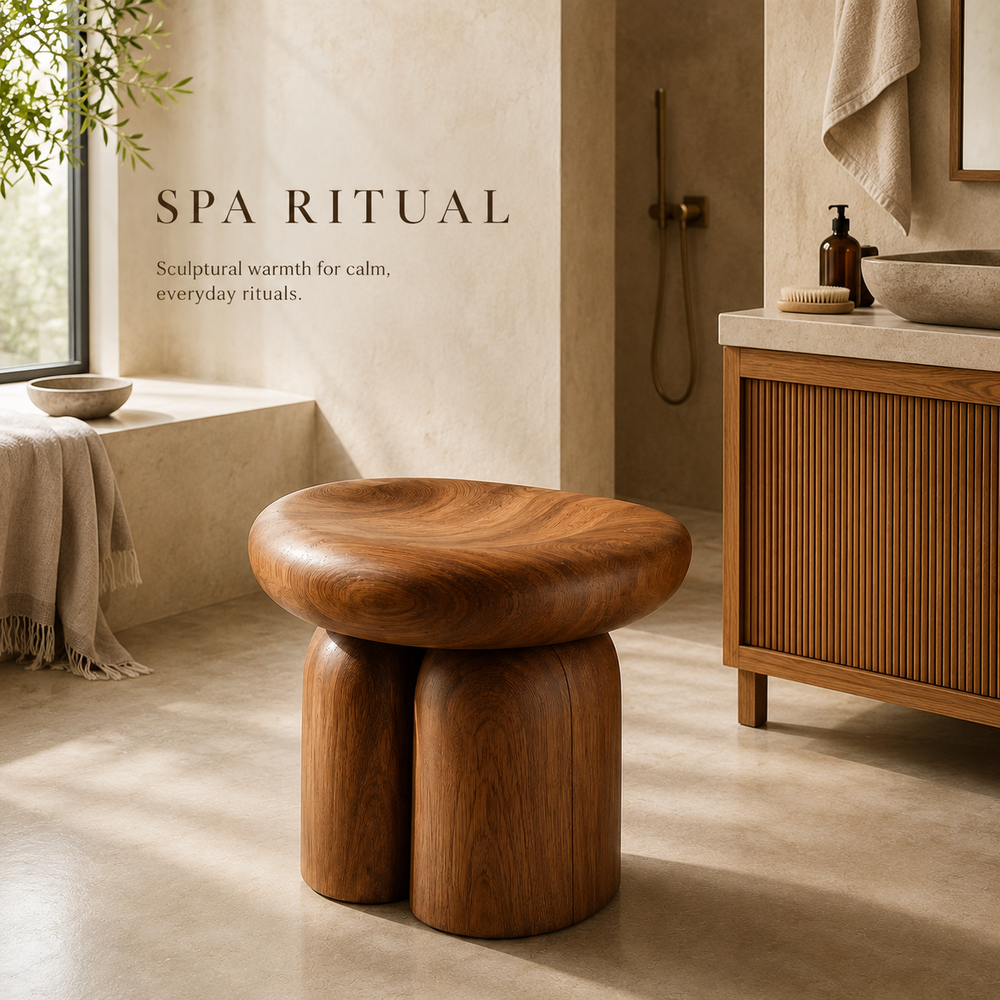 Elara Gallery Bathroom Bench - Design 006 - main view