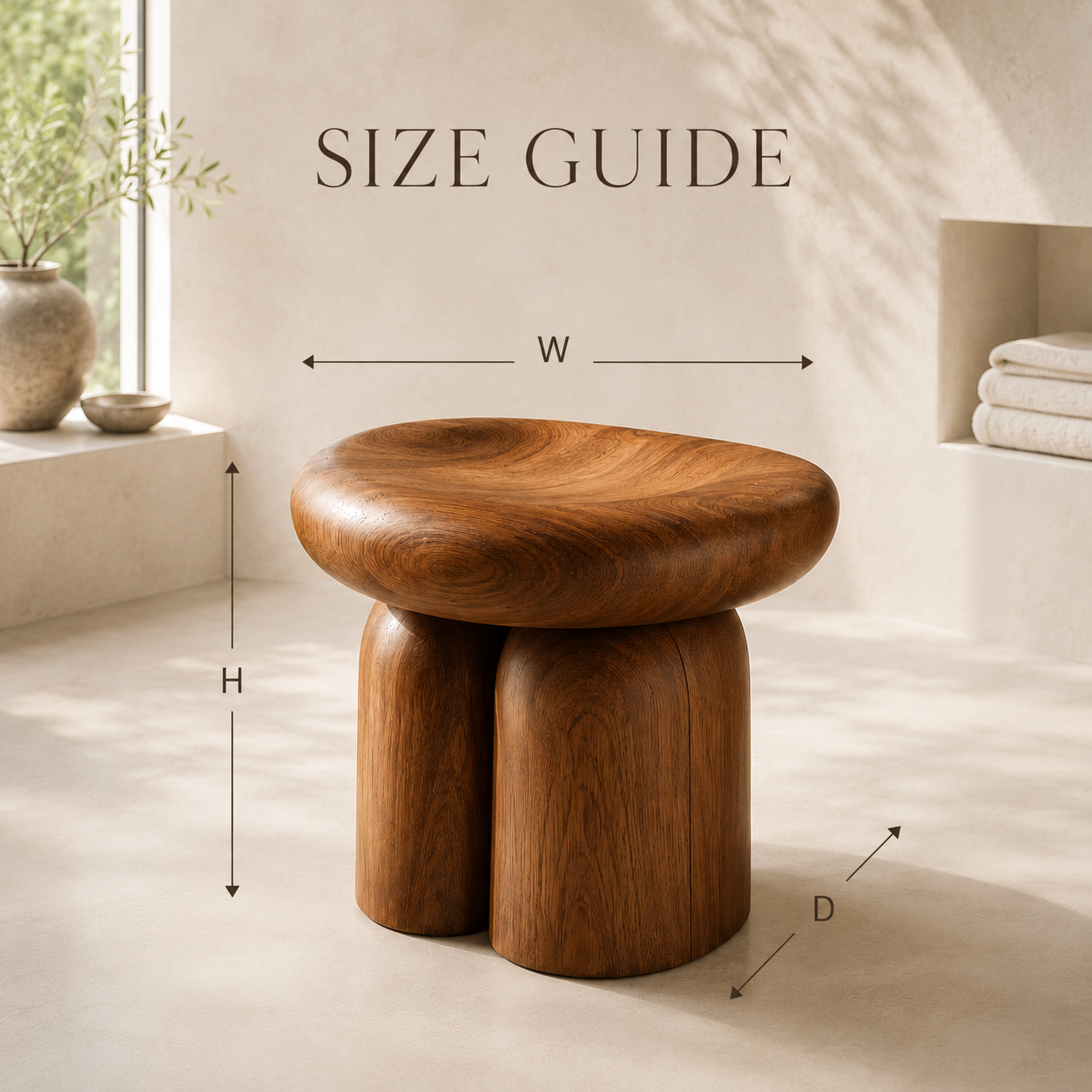 Elara Gallery Bathroom Bench - Design 006 - product image 07