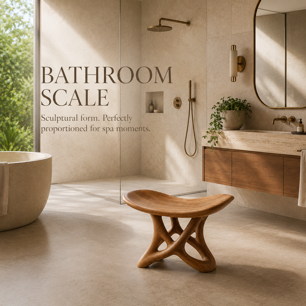 Veyra Soft Curve Shower Bench - Design 007 - product image 03