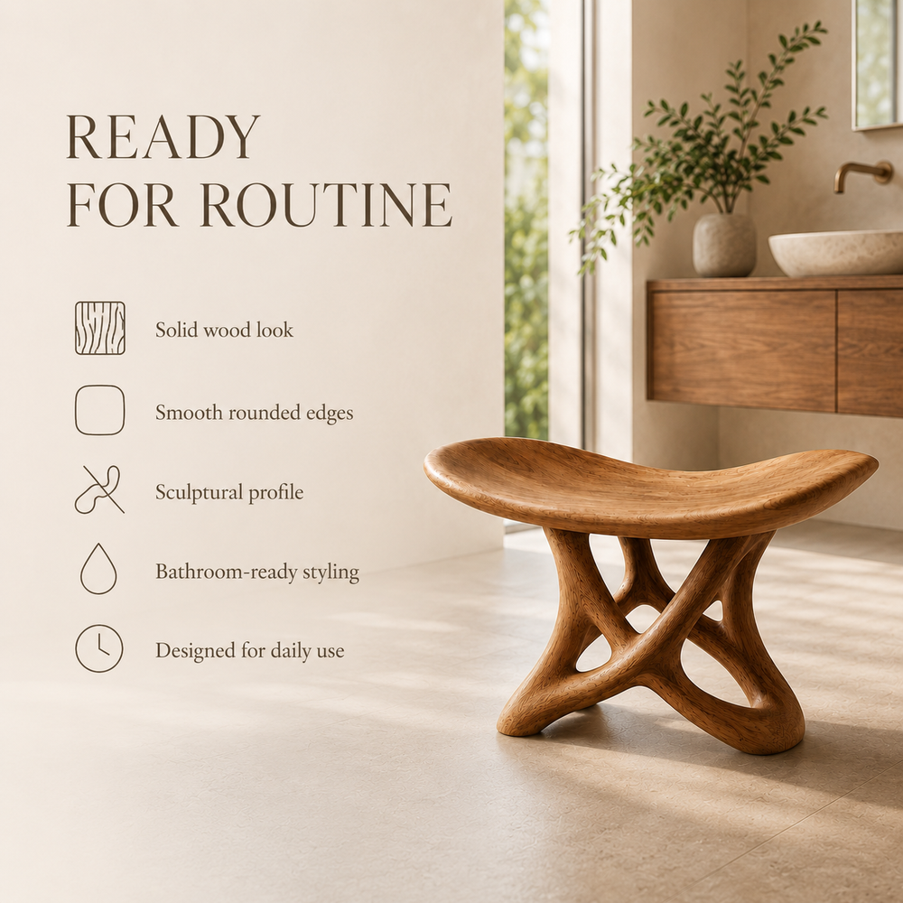Veyra Soft Curve Shower Bench - Design 007 - product image 08
