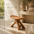 Brielle Sculpted Shower Seat - Design 010 - main view