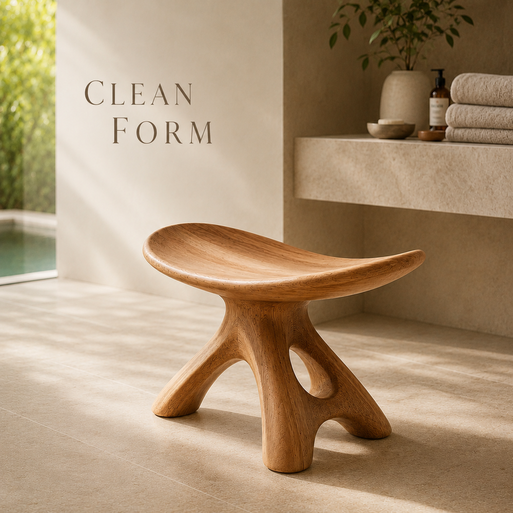 Brielle Sculpted Shower Seat - Design 010 - product image 04