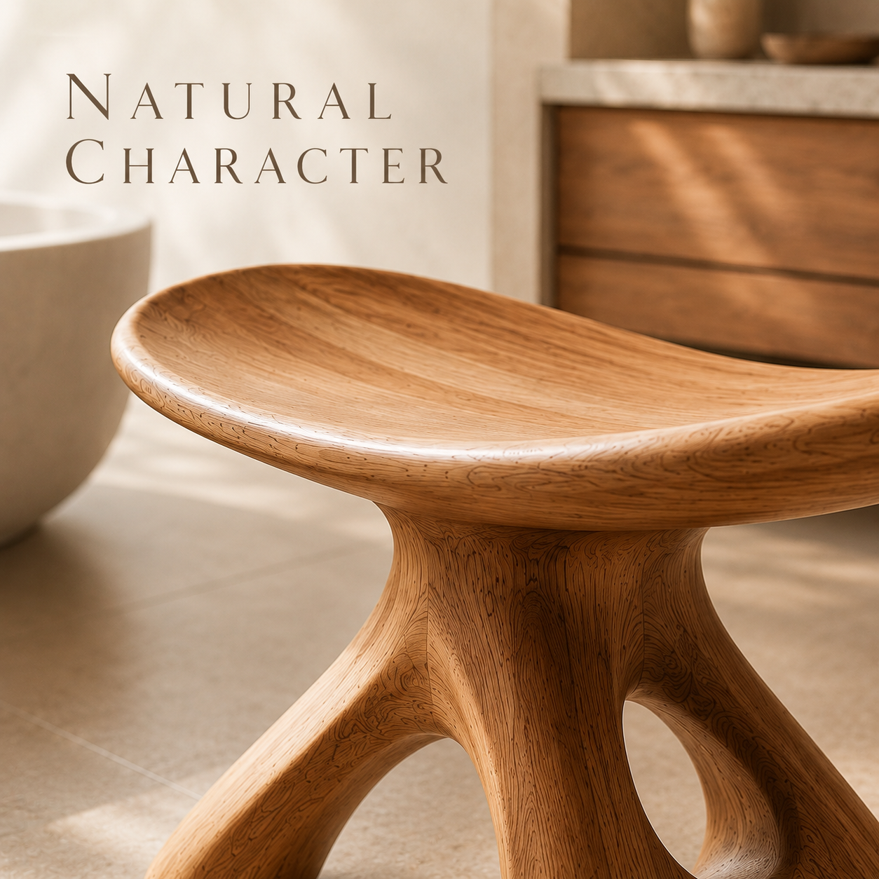 Brielle Sculpted Shower Seat - Design 010 - product image 08