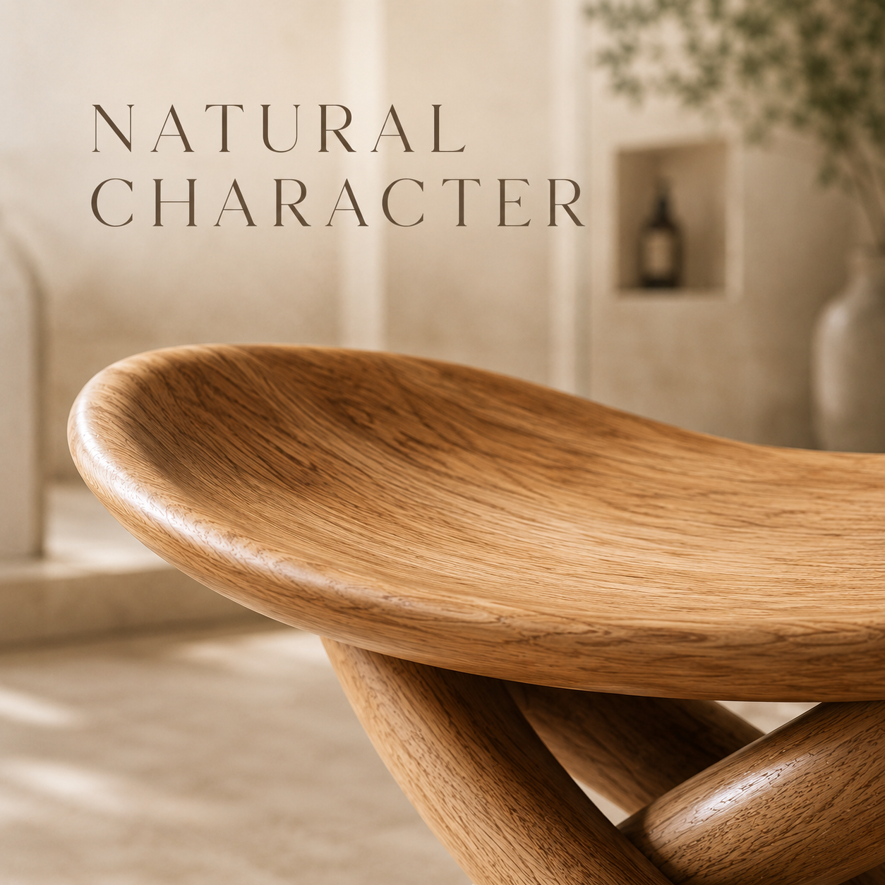 Rowan Sculptural Shower Seat - Design 013 - product image 04