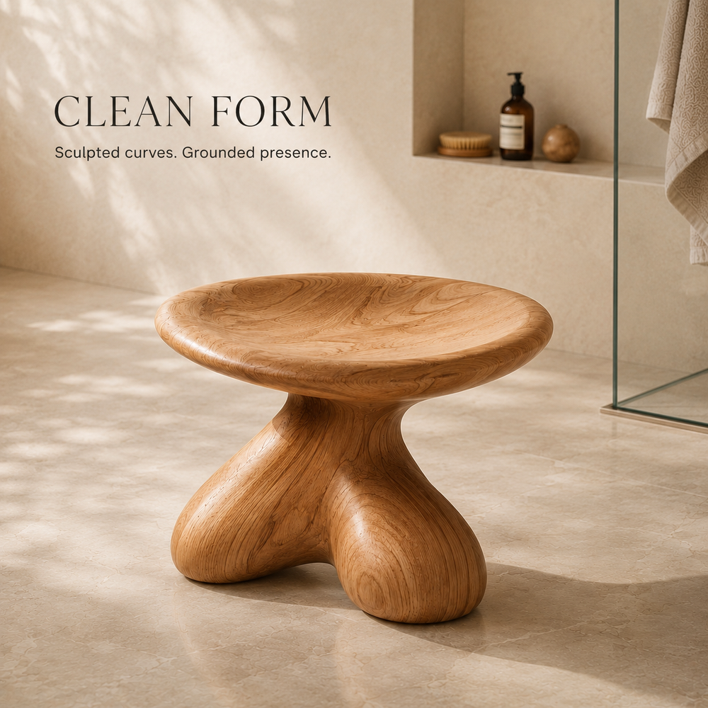 Soren Rounded Shower Bench - Design 015 - product image 10