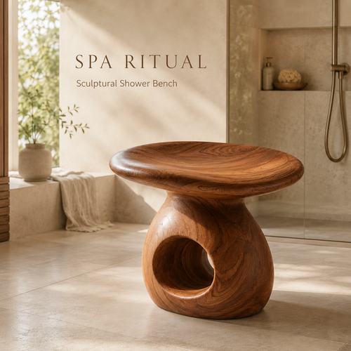 Elara Gallery Bathroom Bench - Design 016 - main view