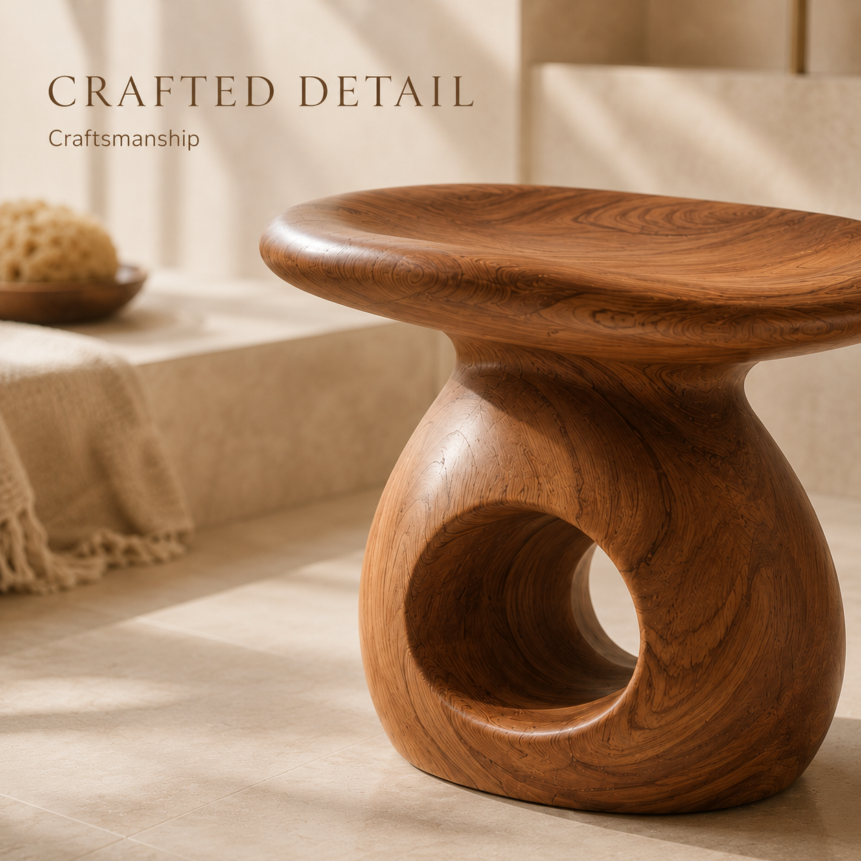 Elara Gallery Bathroom Bench - Design 016 - product image 05