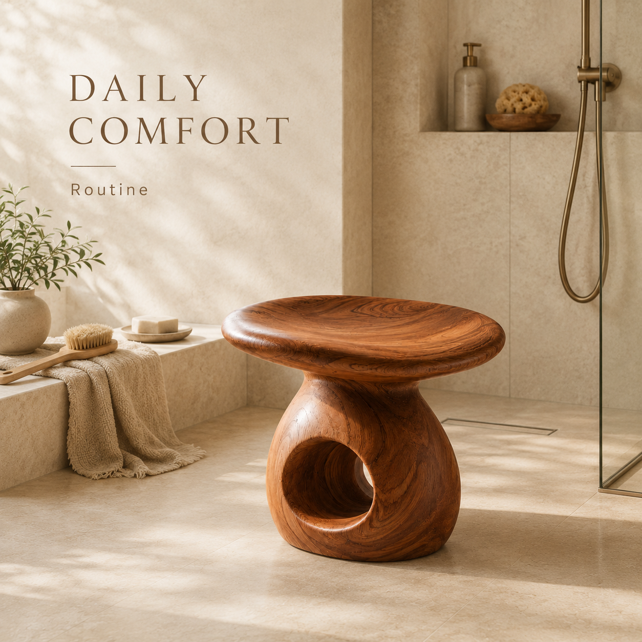 Elara Gallery Bathroom Bench - Design 016 - product image 06