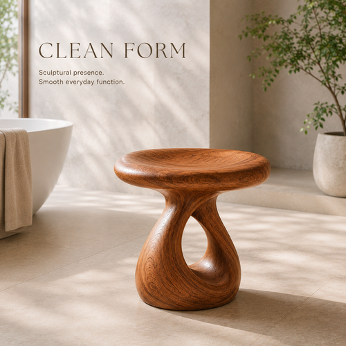 Veyra Soft Curve Shower Bench - Design 017 - product image 02