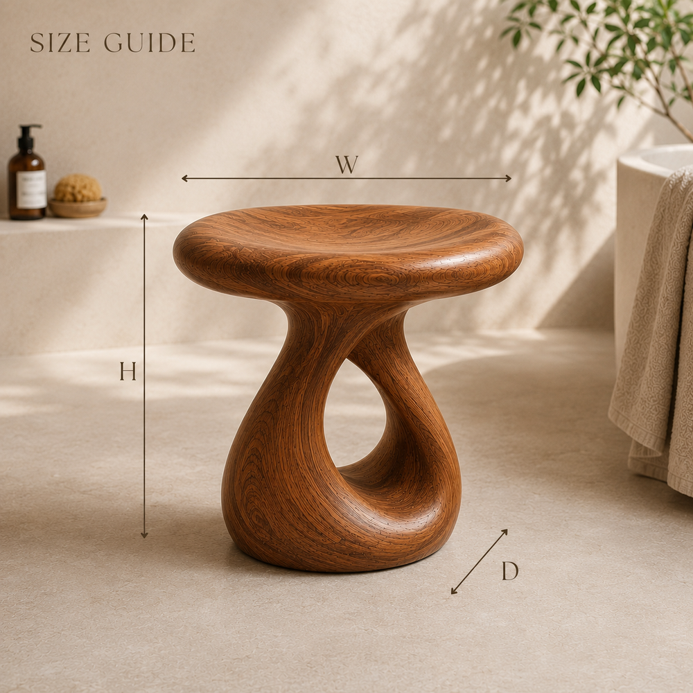 Veyra Soft Curve Shower Bench - Design 017 - product image 05