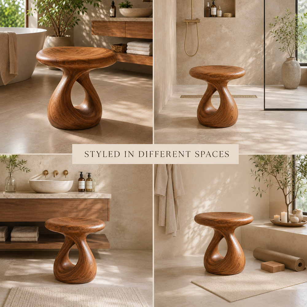 Veyra Soft Curve Shower Bench - Design 017 - product image 08