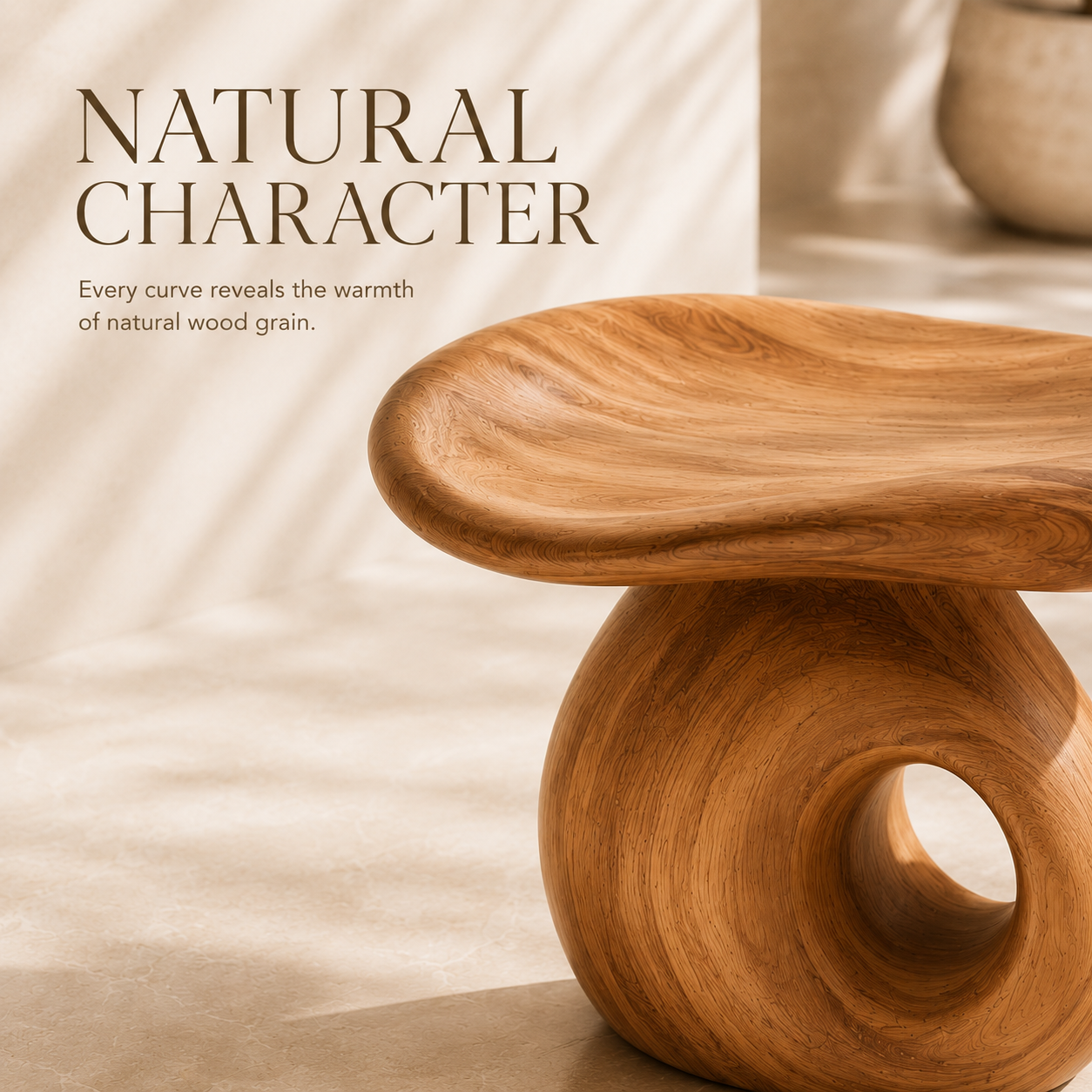 Calder Organic Modern Shower Bench - Design 018 - product image 05