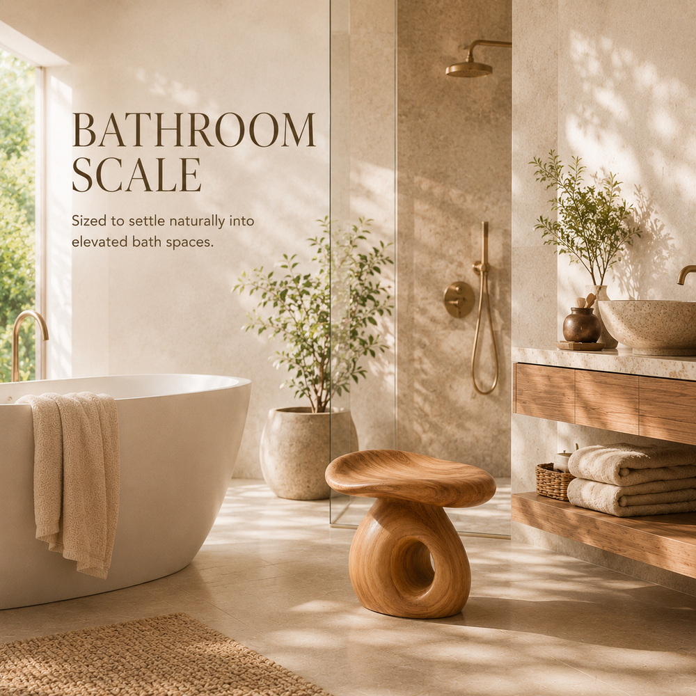 Calder Organic Modern Shower Bench - Design 018 - product image 09