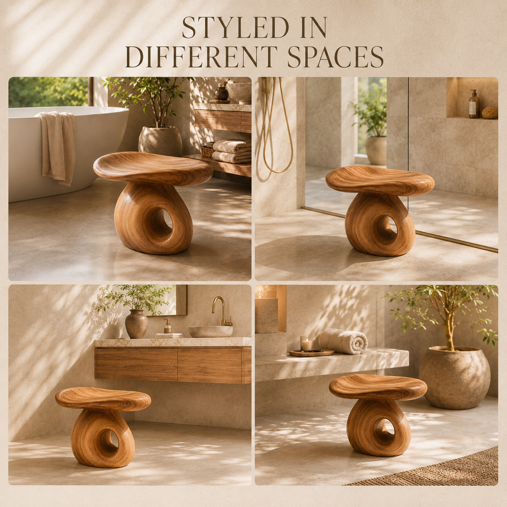Calder Organic Modern Shower Bench - Design 018 - product image 10