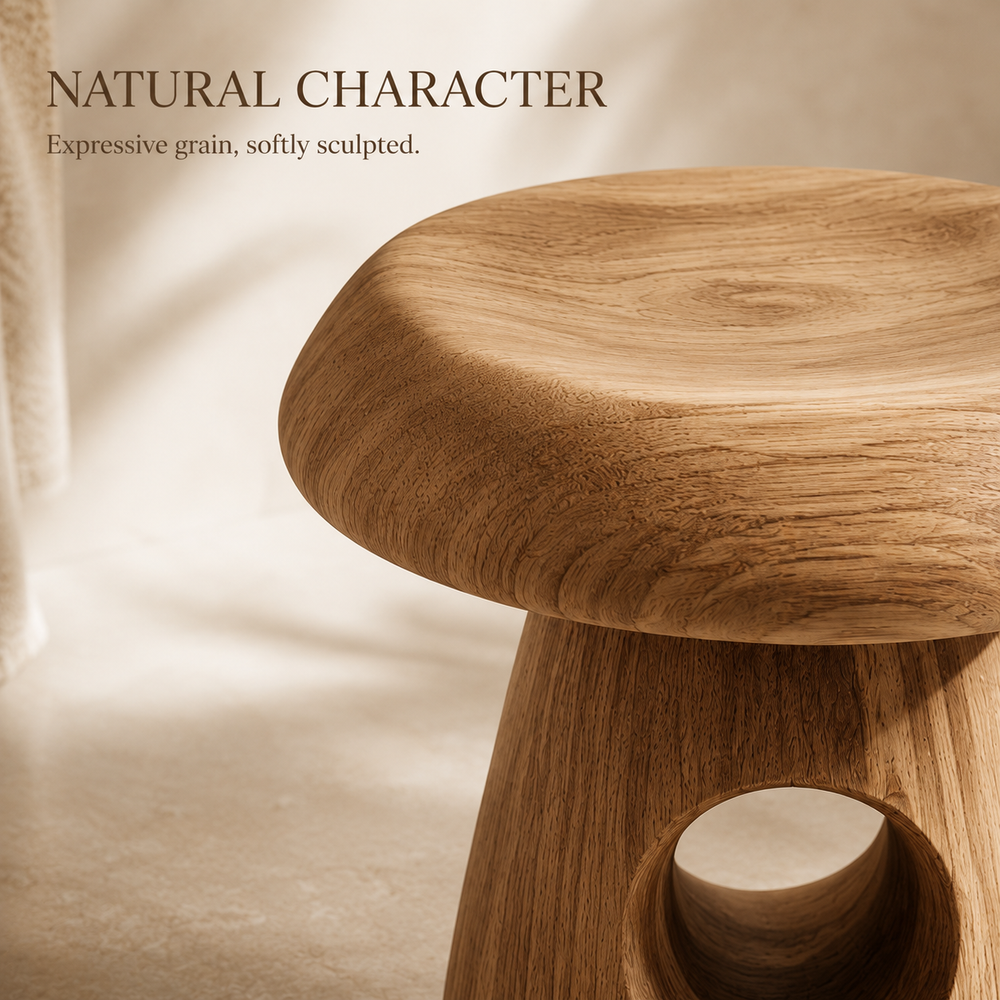 Alden Solid Wood Shower Bench - Design 021 - product image 02