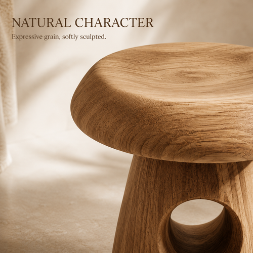 Alden Solid Wood Shower Bench - Design 021 - product image 02