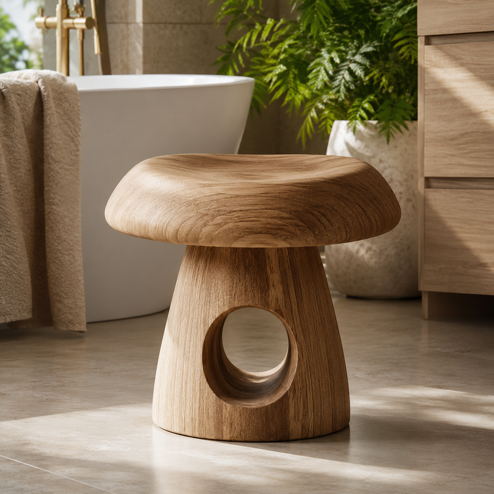 Alden Solid Wood Shower Bench - Design 021 - product image 11