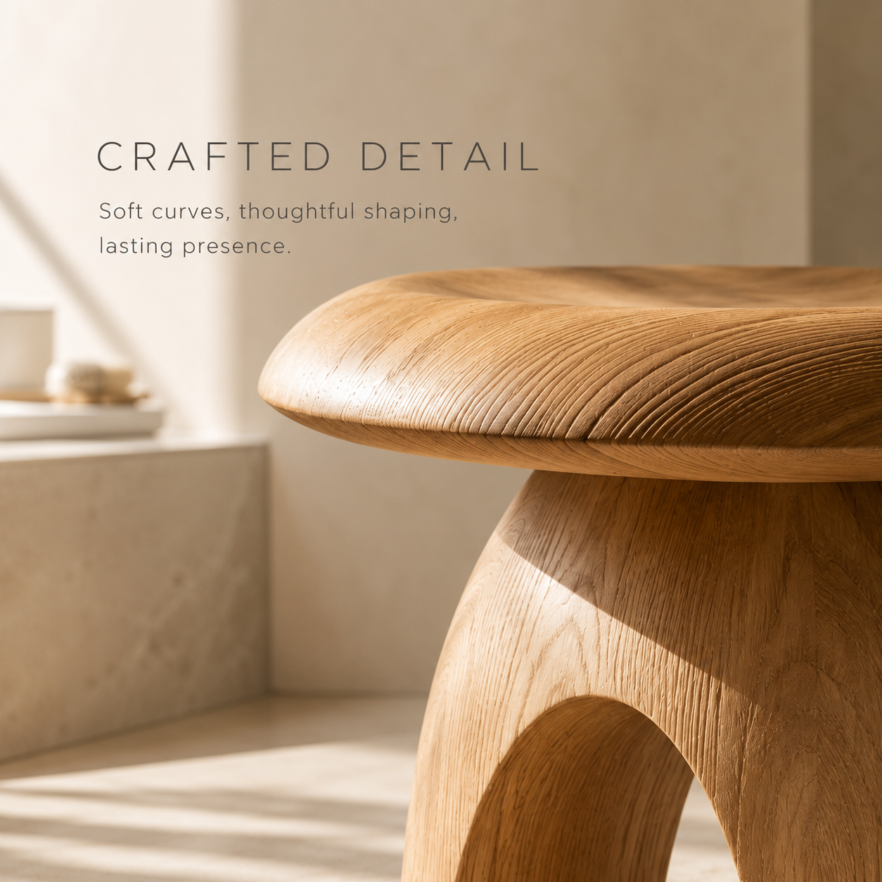Liora Warm Wood Spa Bench - Design 024 - product image 04