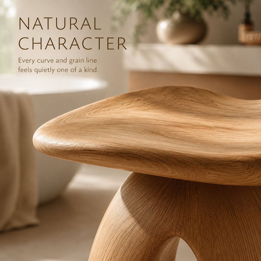 Soren Rounded Shower Bench - Design 025 - product image 06